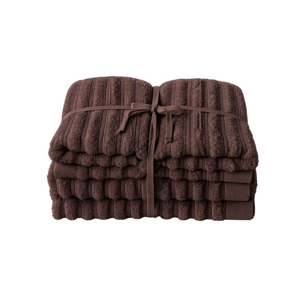 Håndklædesæt, Chocolate - 4 stk